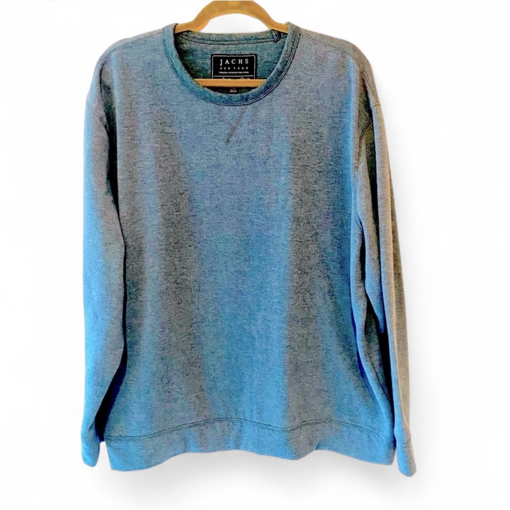 JACHS NEW YORK BLUE CREWNECK LONG SLEEVE SWEATSHIRT SIZE XXL COMFORT